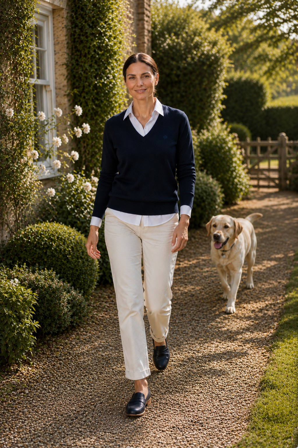 The V Neck Jumper