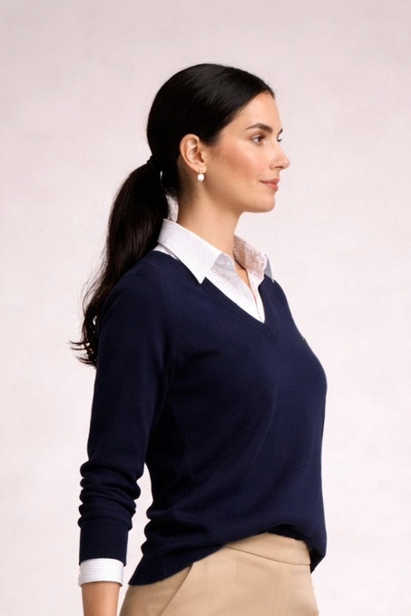 The V Neck Jumper