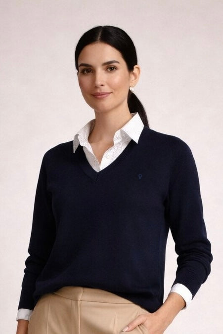 The V Neck Jumper