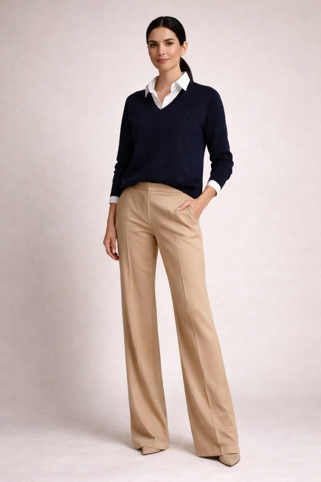 The V Neck Jumper