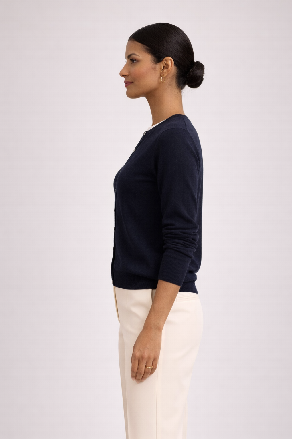 The Crew Neck Cardigan